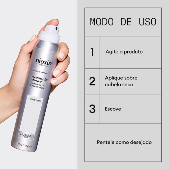 Shampoo &agrave; Seco Nioxin Volumising Dry